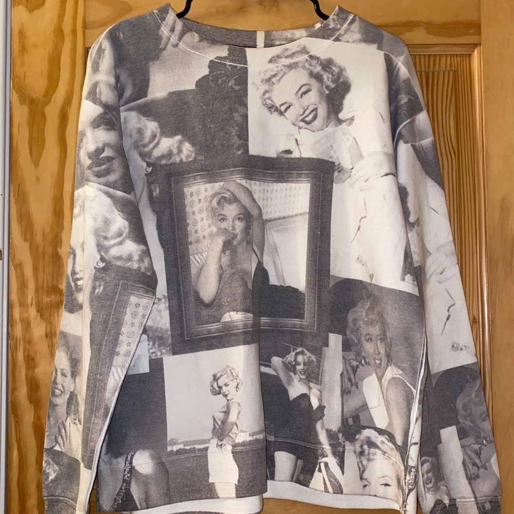 Marilyn Monroe Oversized Sweatshirt